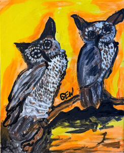 Cryptesthesia (acrylic on canvas) 2026