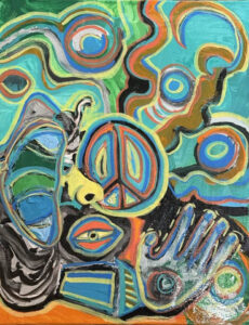 Friendship is Sacred (mixed media) 2026