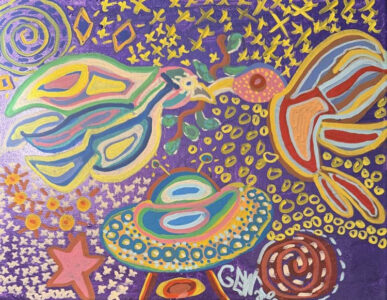 Hallucinations (acrylic pens) 2026-Fall