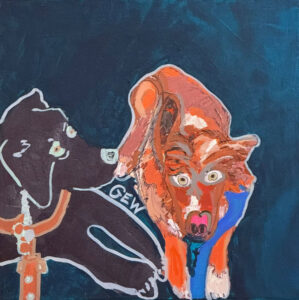 Jessie and Jalay (mixed media) 2026