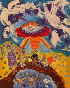 Space Hobo Baptismal (mixed-media) 2026-summertime